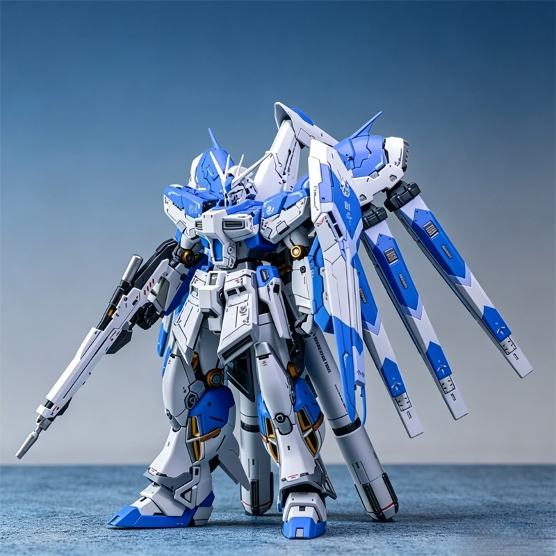 Model Kit Pg - RG 1/144 RX-93-ν2 Hi-Nu Kit de