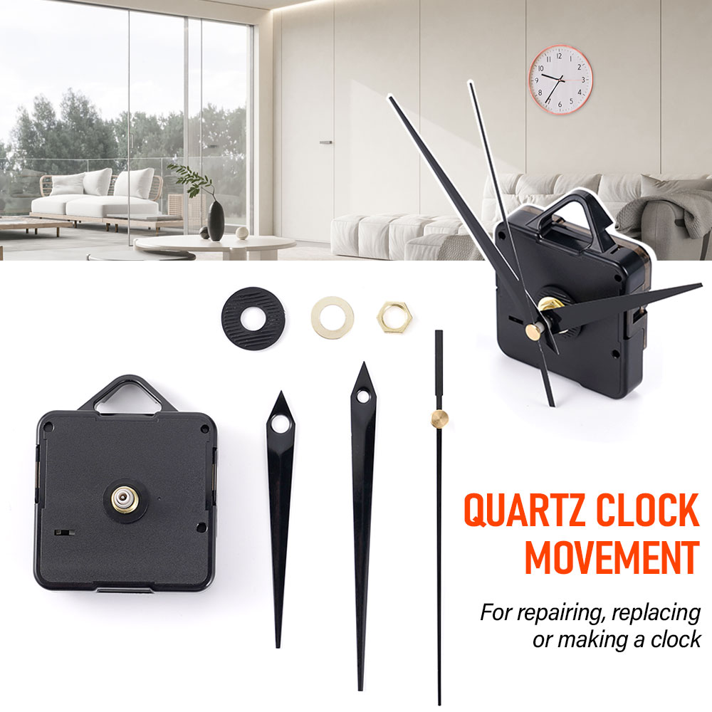Model Kit Wall E - Reloj de pared grande silencioso modelo