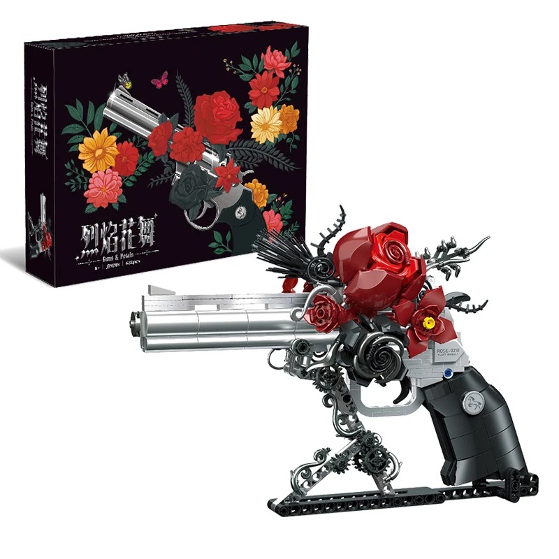 Model Kit Revolver - Set de Bloques de Construcción de