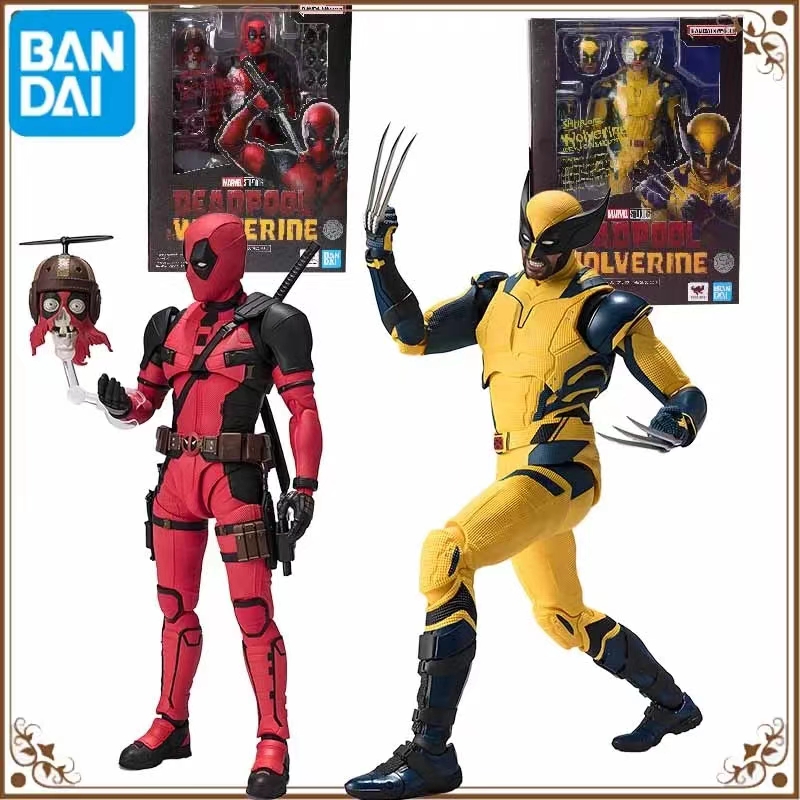 Model Kit Wolverine - Caja Original Bandai SHF en choque