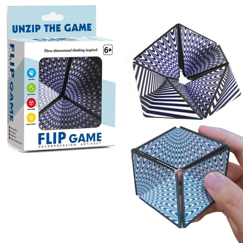 Model Kit Infinite Dimension - Cubo mágico infinito 3D, rompecabezas con