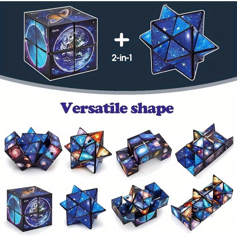Model Kit Infinite Dimension - Cubo Mágico 2 en 1 Star