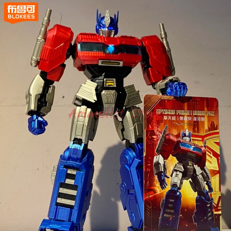Model Kit Transformers Blokees - Figura de Acción Original de Optimus