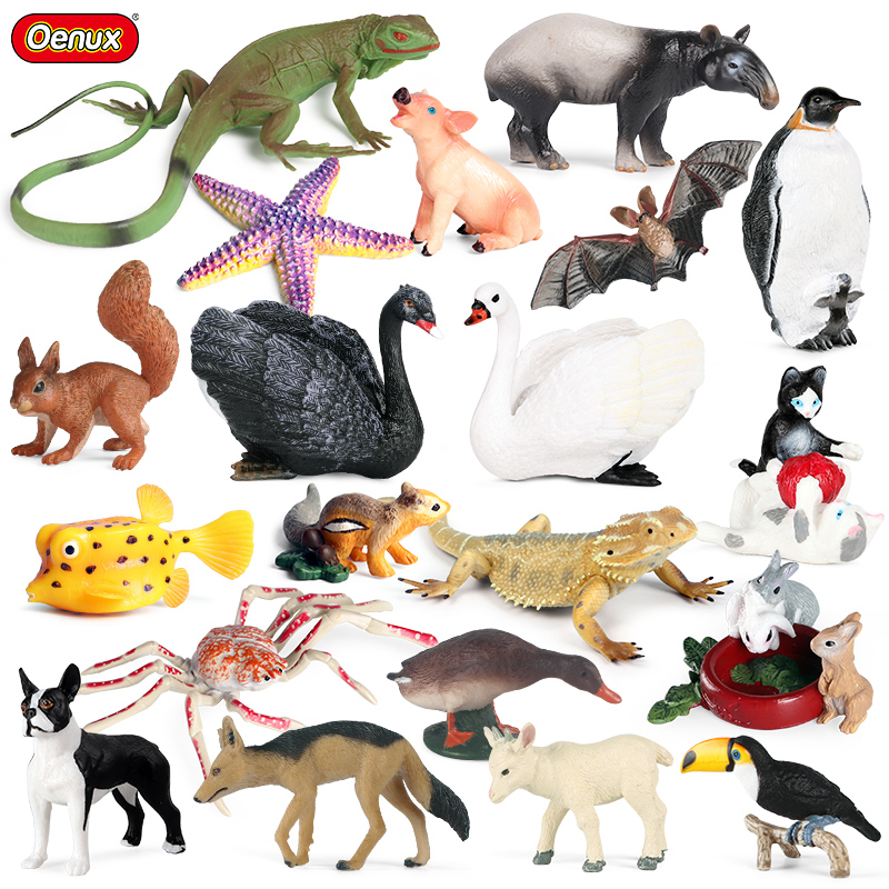 Model Kit Lizard - Oenux-figuras de acción de lagarto en