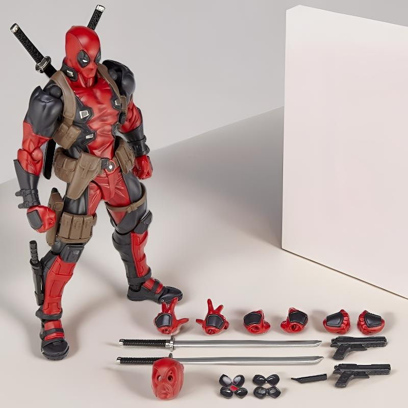 Model Kit Wolverine - 2026 Nuevo Revoltech Yamaguchi Wolverine Deadpool