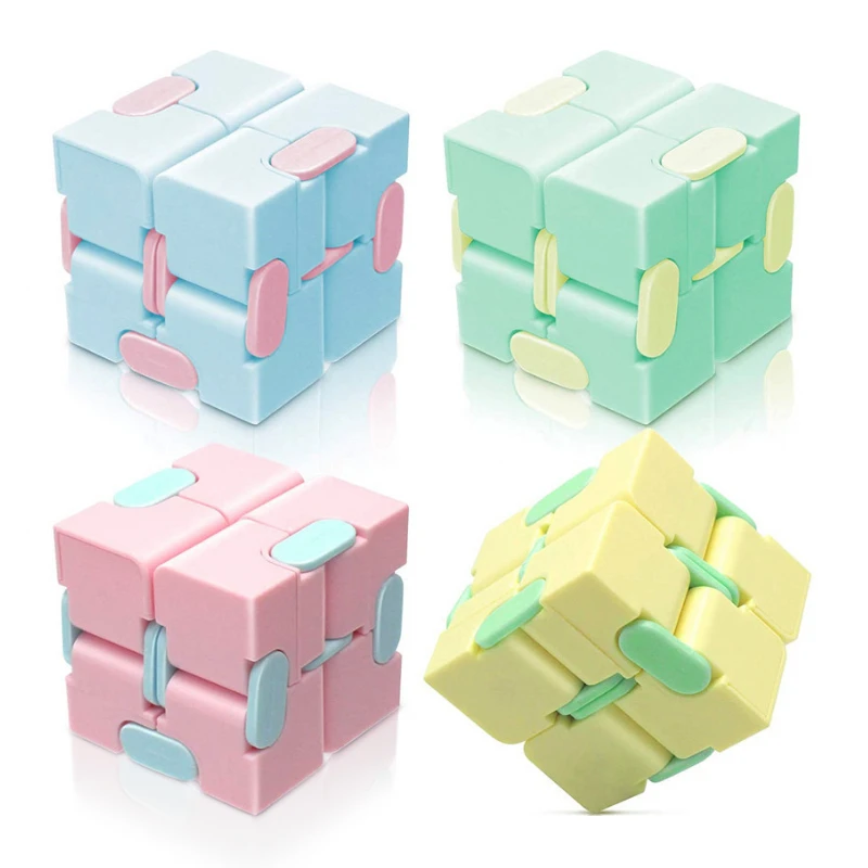 Model Kit Infinite Dimension - Cubo Mágico Antiestrés, Cubo Infinito Divertido,