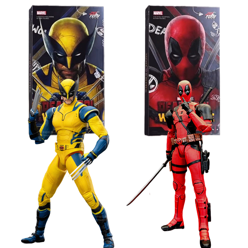 Model Kit Wolverine - Figuras de acción originales de Deadpool