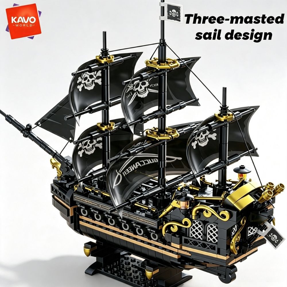 Model Kit U Boat - KAVOWORLD 801 piezas 1799 Bloques de