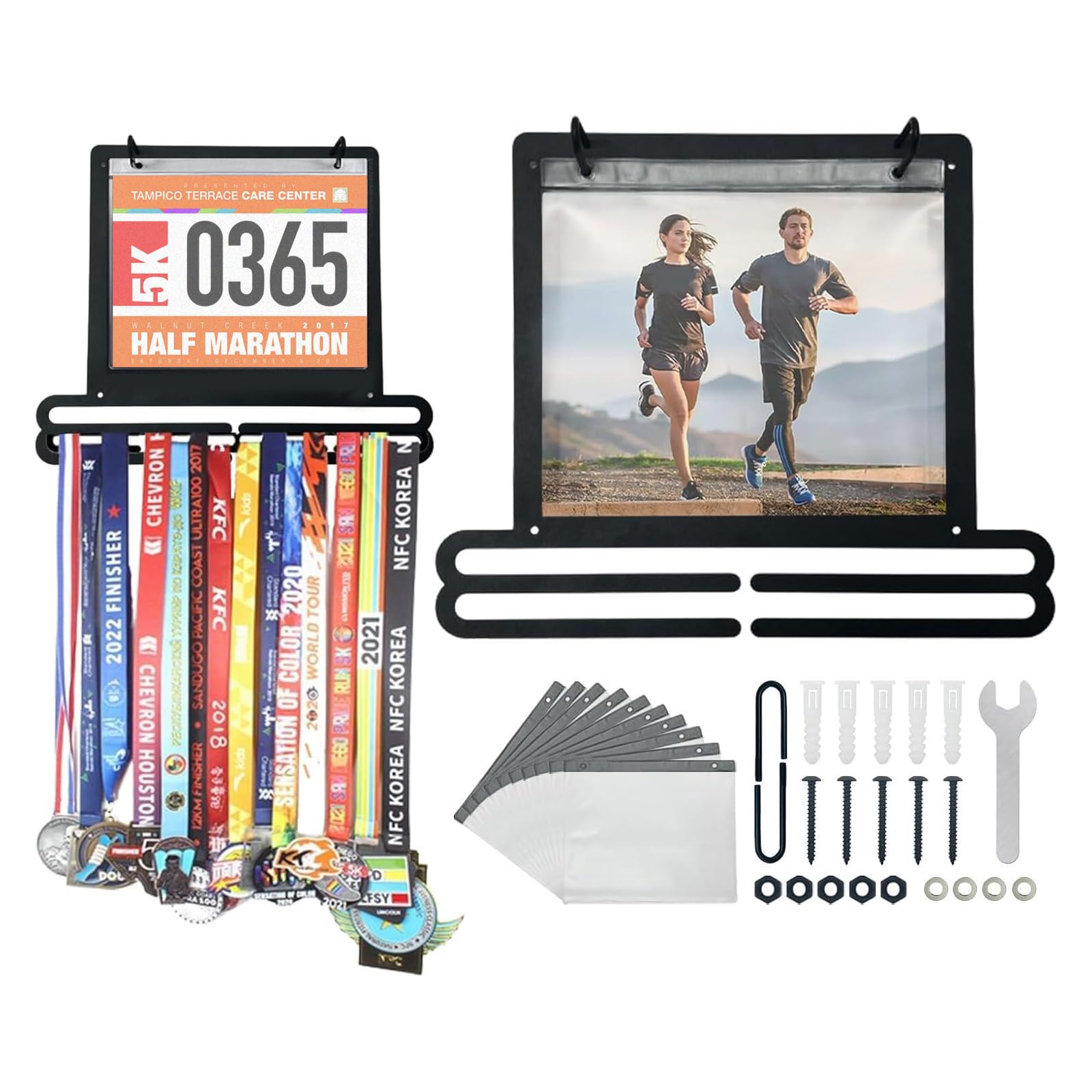 Model Kit Runner Organizer - Expositor Premium para Dorsales y Medallas