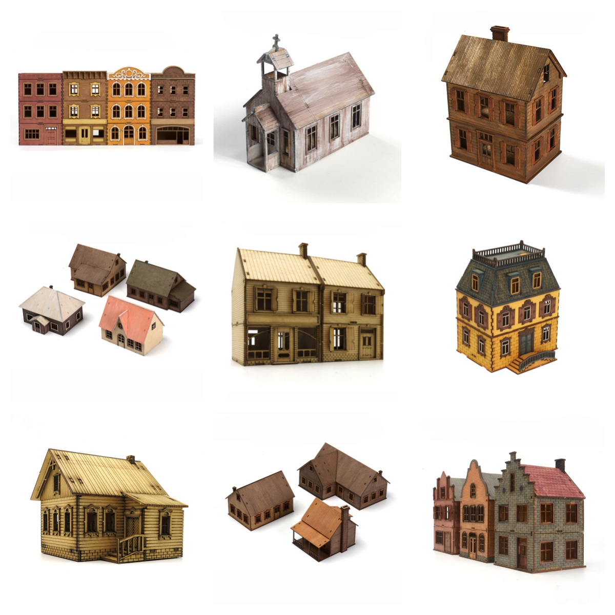 Model Kit Centaur - Casa de Madera para Armar a