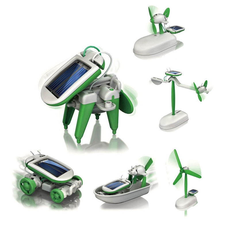 Kit de Robot Solar 6 en 1, Jug - Model Kit U Boat reseña y precio