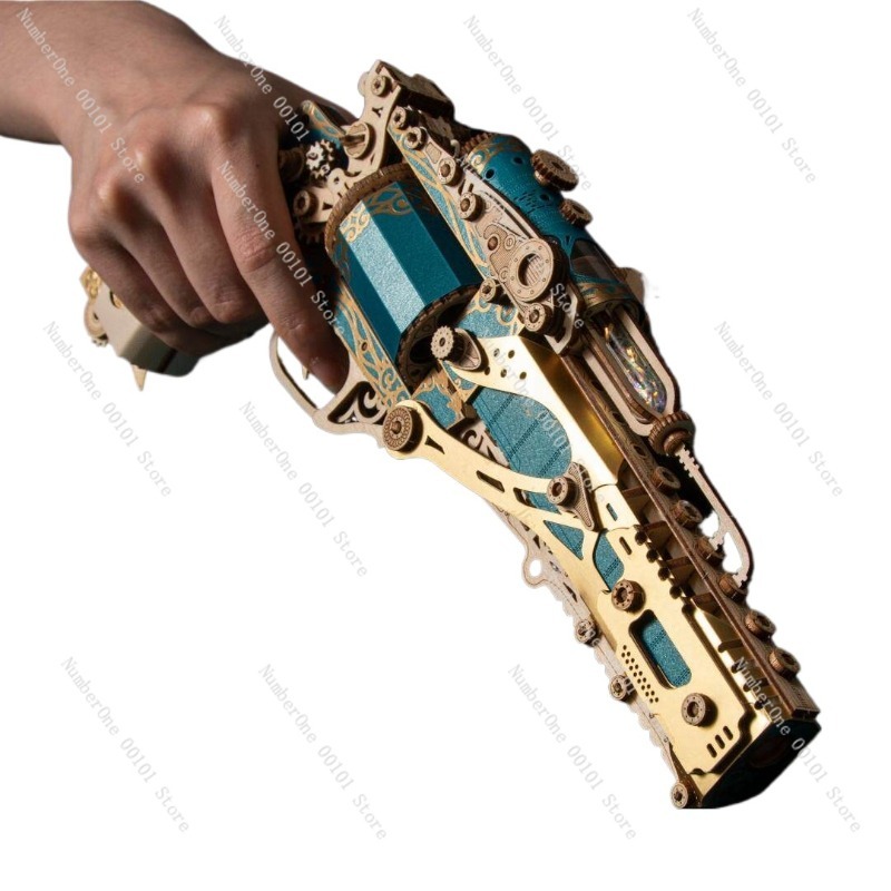 Modelo de ensamblaje de revólv - Model Kit Revolver reseña y precio