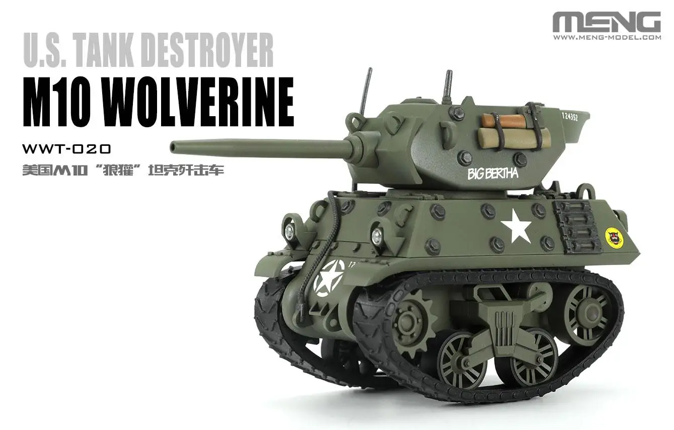 Modelo MENG WWT U.S. Kit de mo - Model Kit Wolverine reseña y precio