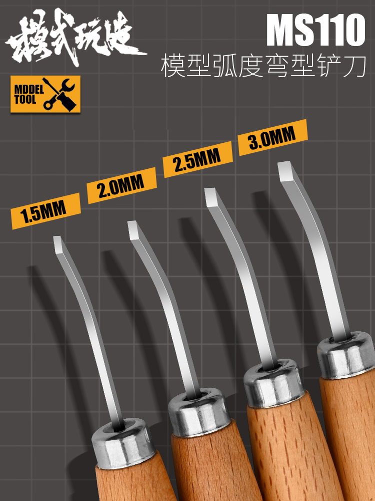 MSWZ-cuchillo de hoja plana Ra - Hobby Knife Blade reseña y precio