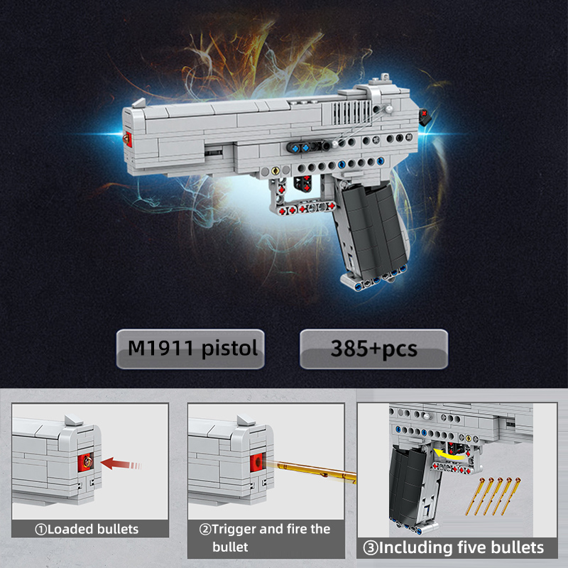 Pistola giratoria de Águila de - Model Kit Revolver reseña y precio