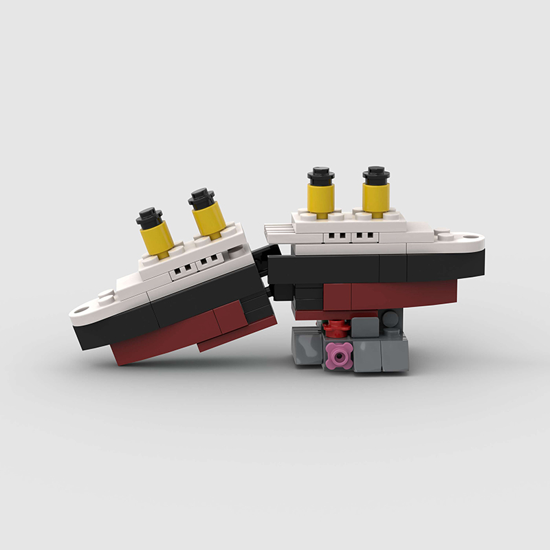 Mini RMS Titanic Sank Ship mod - Model Kit U Boat reseña y precio
