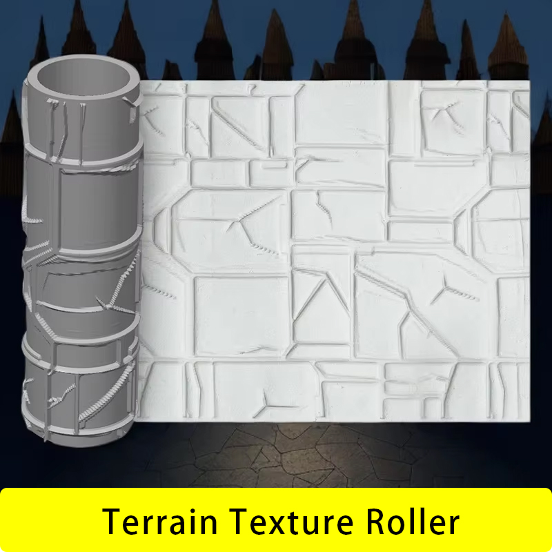 Rodillo de textura DND DIY, he - Model Kit Wall E reseña y precio