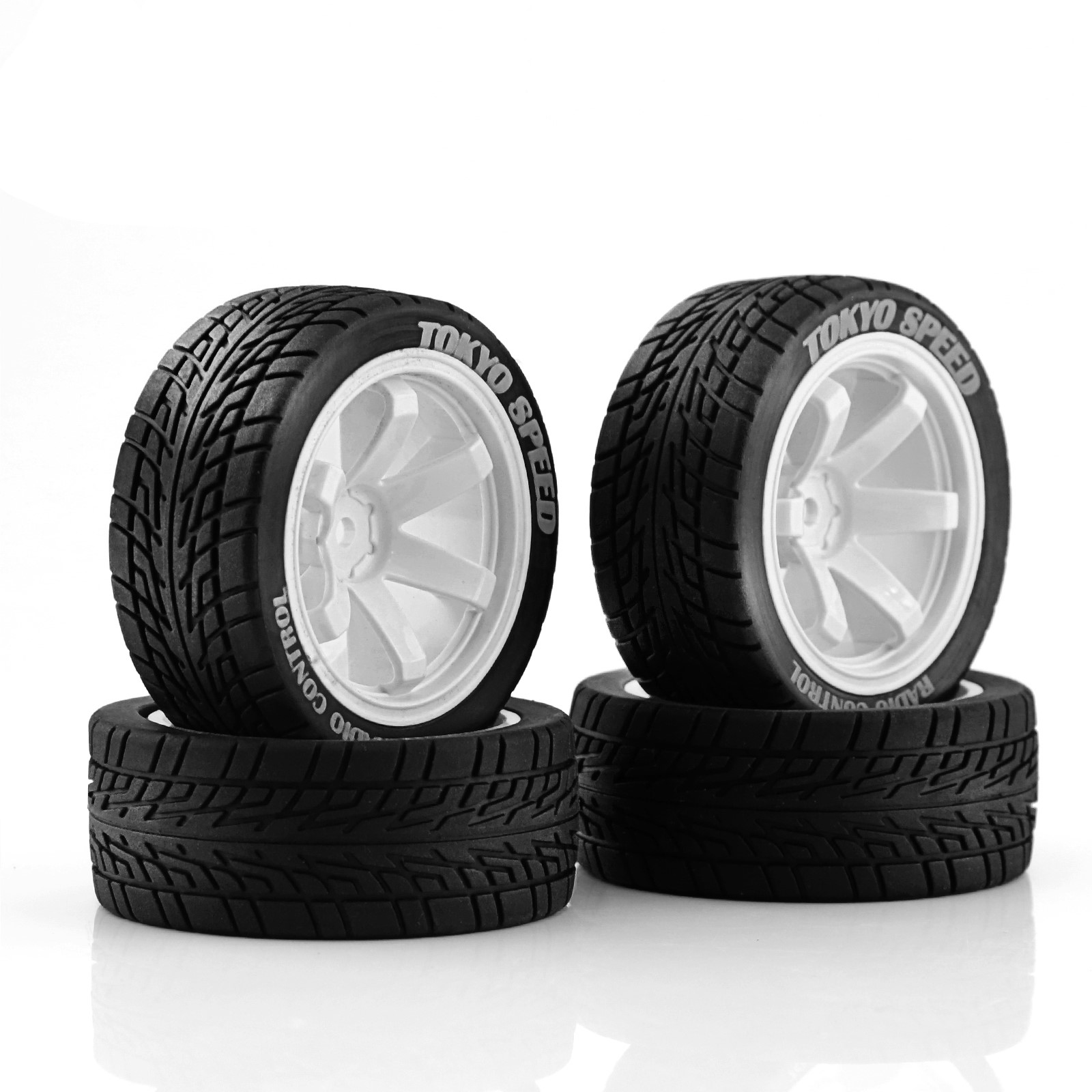 Neumáticos y ruedas RC 1/10 pa - Tamiya Model Rc Car reseña y precio