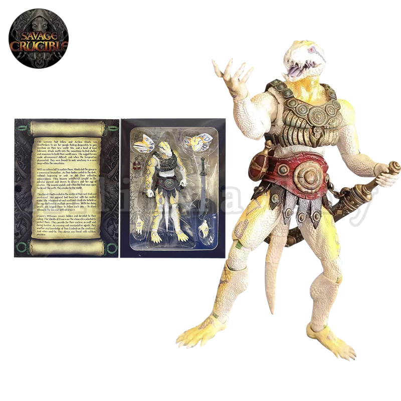 Harbinger Studios 1/12 figura  - Model Kit Lizard reseña y precio