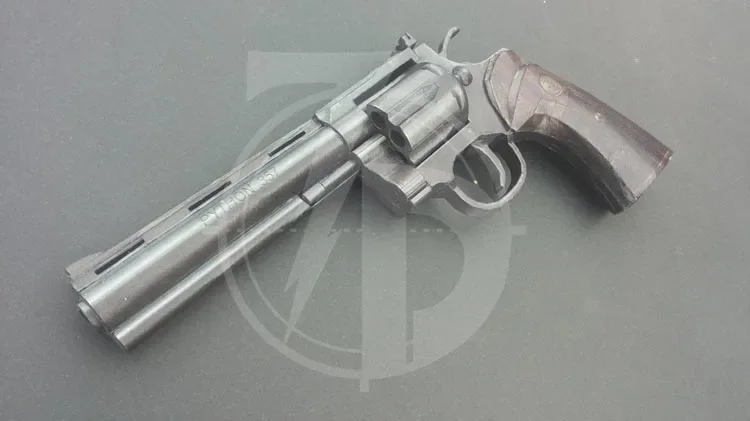Modelo 3D de Papel de Revólver - Model Kit Revolver reseña y precio