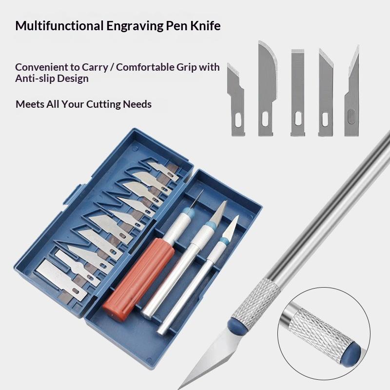 Juego de cuchillos para grabad - Hobby Knife Blade reseña y precio