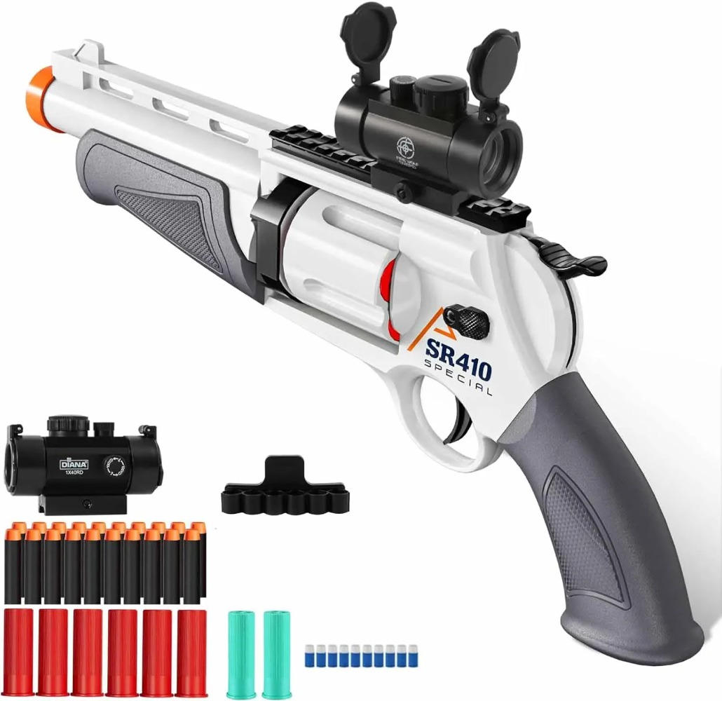Revólver de Juguete de Carga M - Model Kit Revolver reseña y precio