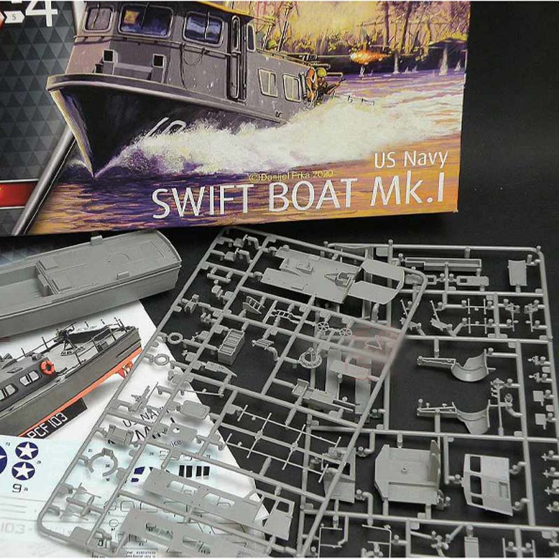 Barco SWIFT Mk.I, modelo de ba - Model Kit U Boat reseña y precio