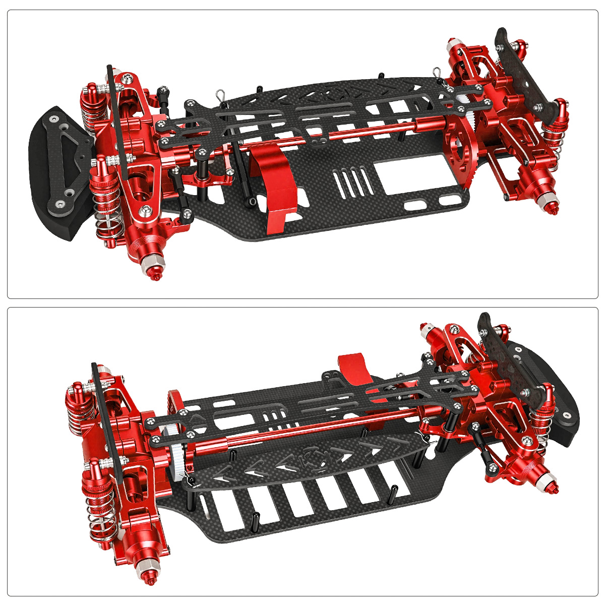 Kit de Chasis de Aluminio y Fi - Tamiya Model Rc Car reseña y precio