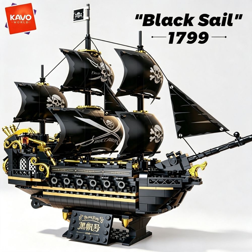 KAVOWORLD 801 piezas 1799 Bloq - Model Kit U Boat reseña y precio