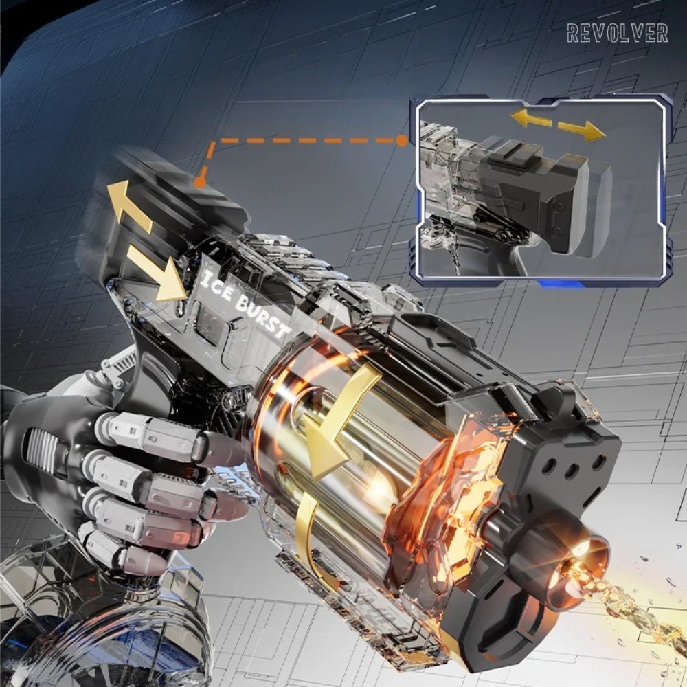 ¡Novedad! Pistola de Agua Eléc - Model Kit Revolver reseña y precio