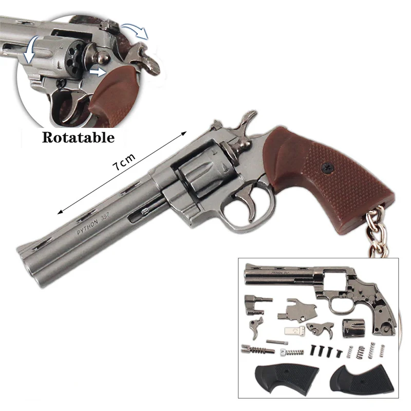 7cm Colt 357 Revolver Gun mode - Model Kit Revolver reseña y precio
