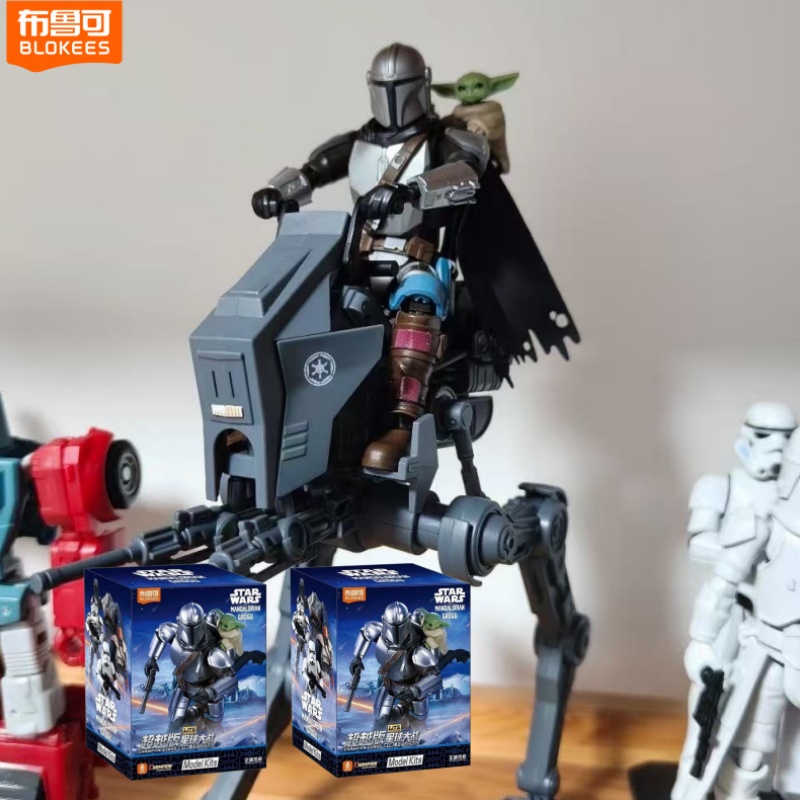 Blokees Star Wars Mandalorian  - Model Kit Blokees reseña y precio