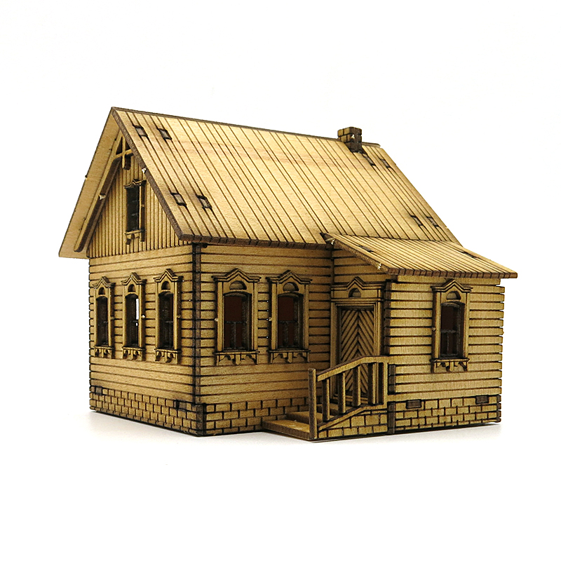 Casa de Madera para Armar a Es - Model Kit Centaur reseña y precio