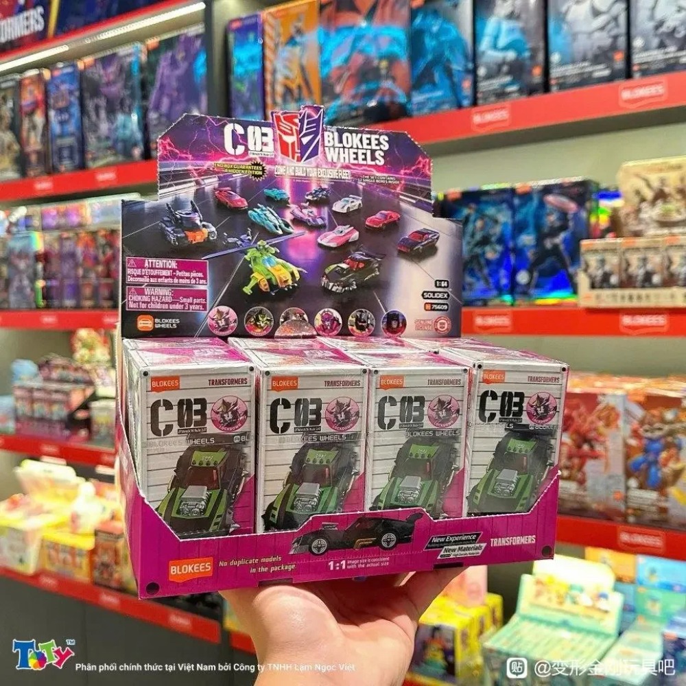 Blokees Transformers Wheels C0 - Model Kit Transformers Blokees reseña y precio