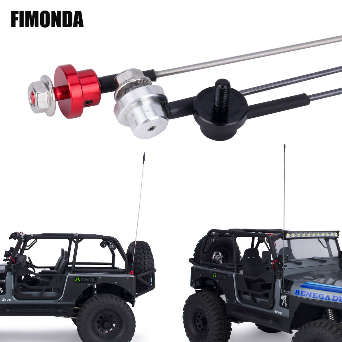 Antena de simulación ajustable - Tamiya Model Rc Car reseña y precio