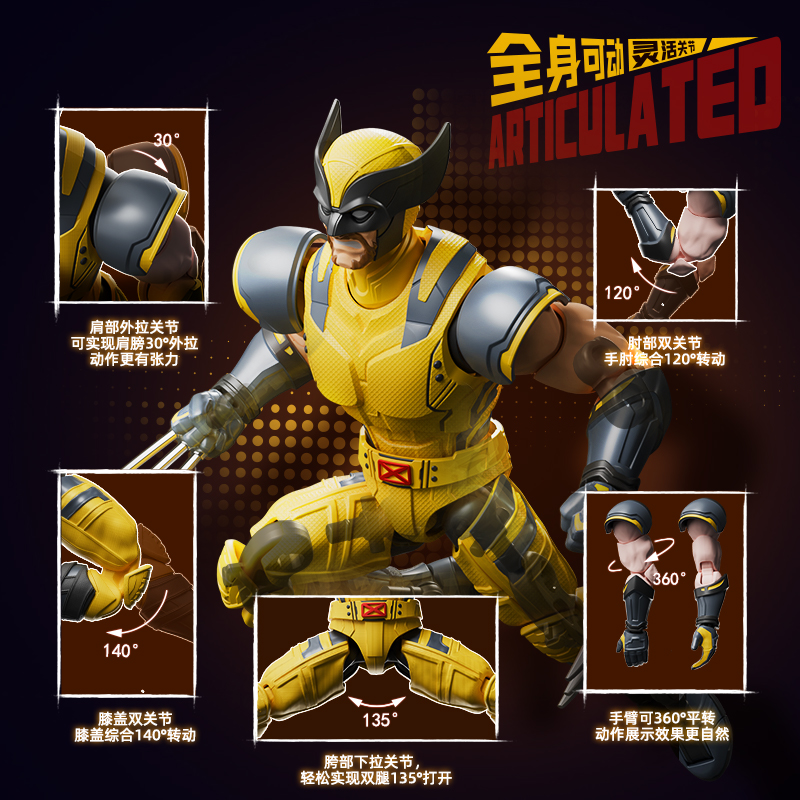 BLOKEES Original 2024 Deadpool - Model Kit Wolverine reseña y precio